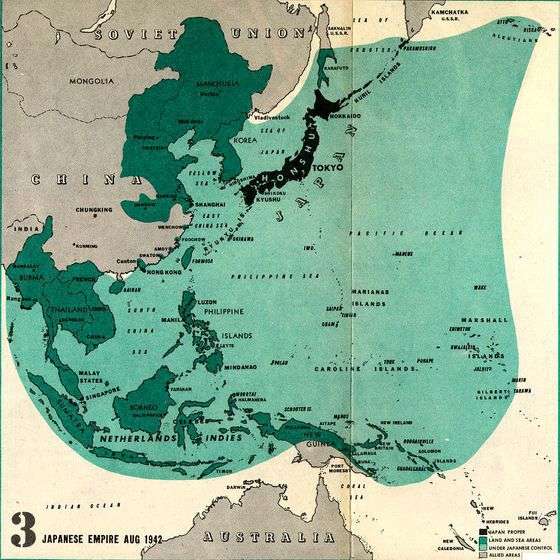 鼎盛时期的大日本帝国
