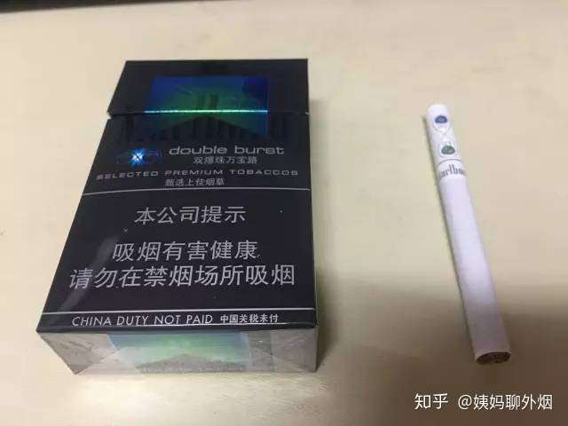 万宝路出的薄荷味香烟,绿万,蓝万,黑绿,黑冰爆珠之间有什么区别?