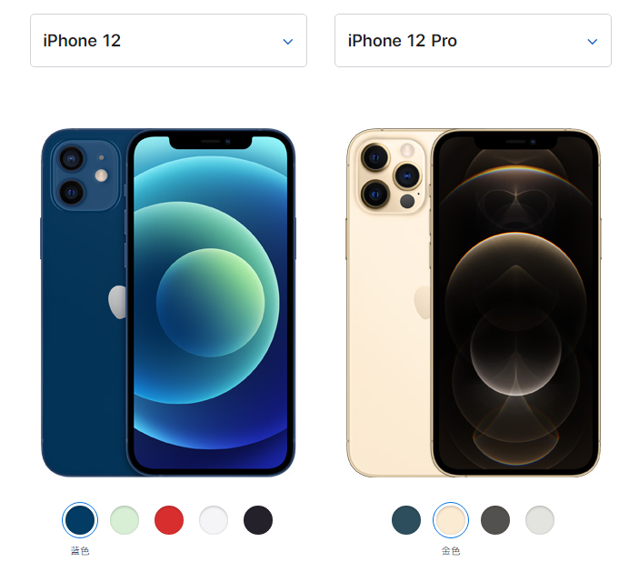 iphone12pro官方图,iphone12官方图 iphone12和12pro哪个好?
