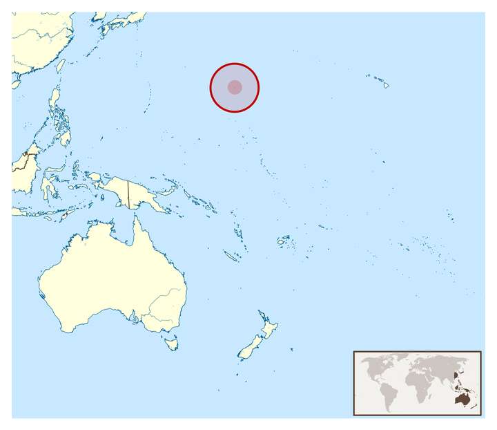 它的名字几乎可以脱口而出—— 1943年的威克岛地图,此时该岛正在日军