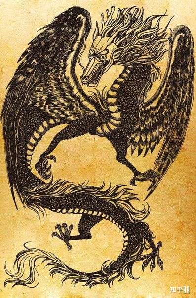 中国古代图腾中中为什么有的龙没有翅膀有的有翅膀有出现的先后吗