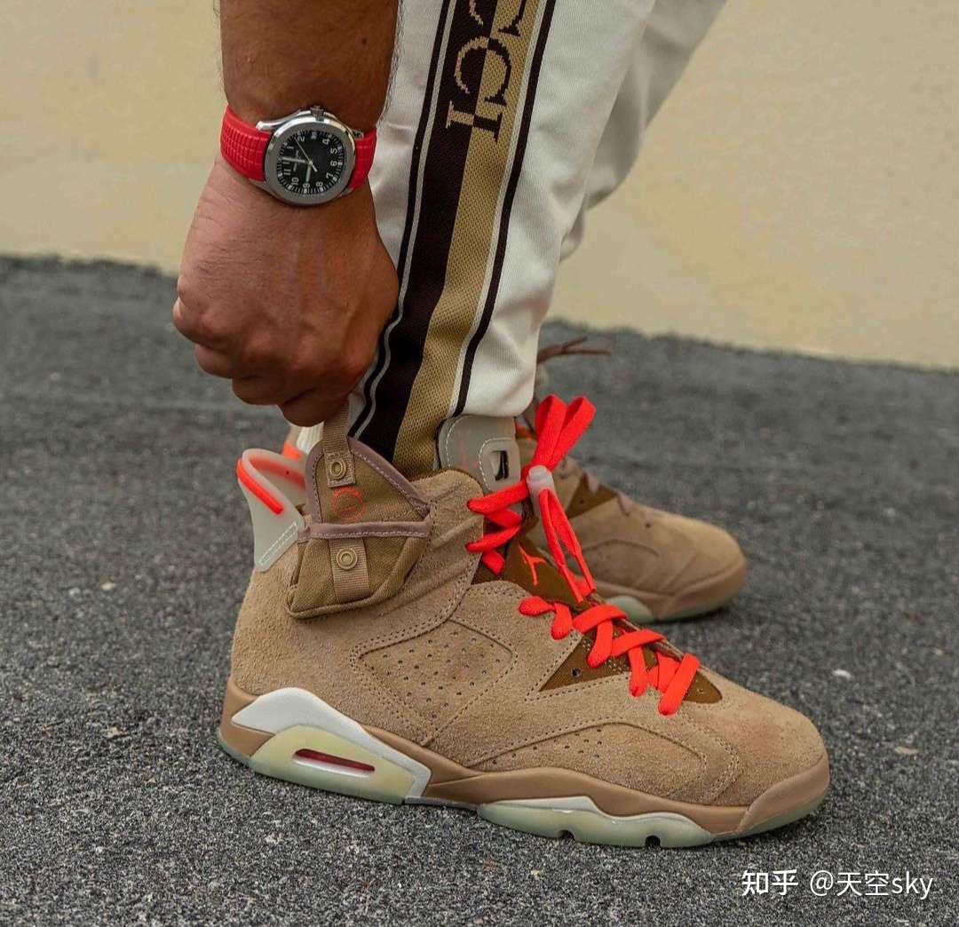 aj6ts联名卡其棕