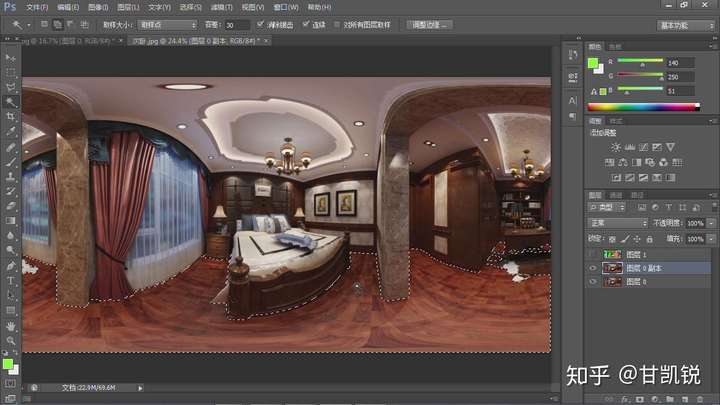 室内效果图3d全景图怎么制作?