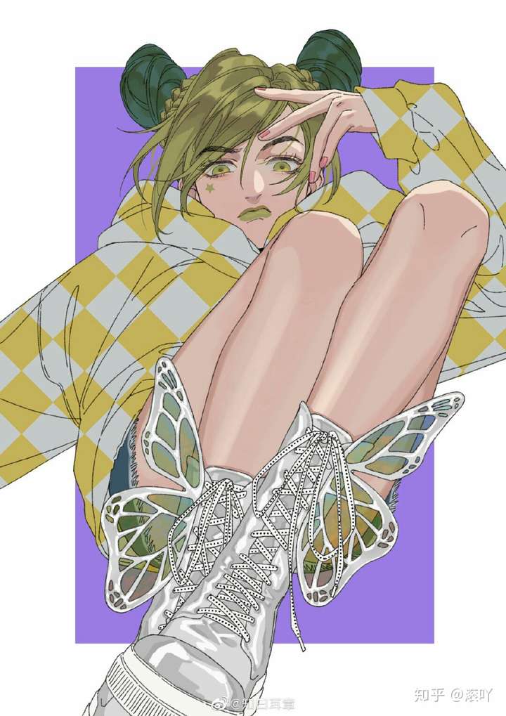 上图是徐伦和她的姐妹们 空条徐伦,是日本漫画家荒木飞吕彦笔下在