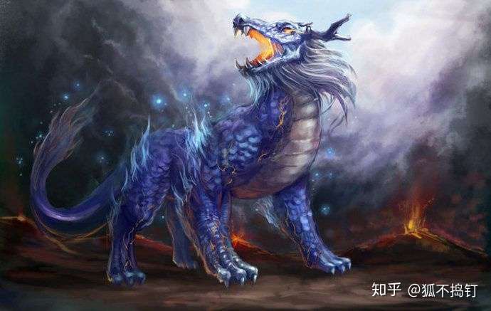 都是中国古代神话故事中的神兽 区别挺大的 蛟龙 这就是蛟龙和麒麟
