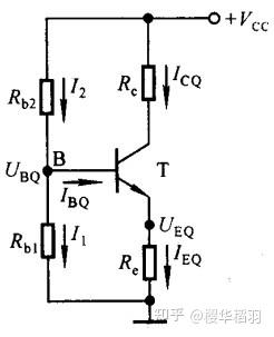 基极分压式射极偏置电路的直流通路是电流串联负反馈吗?