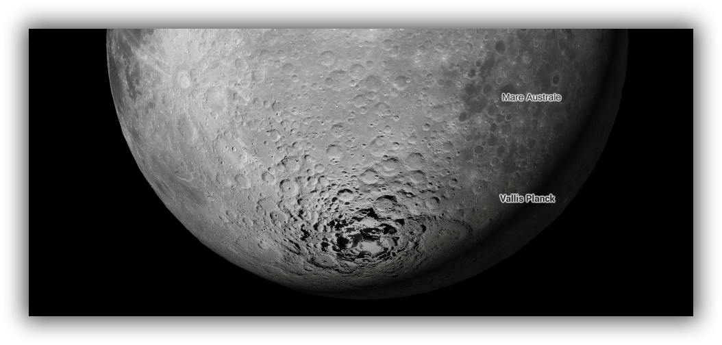 为什么月球自转轴的两端非常粗糙?