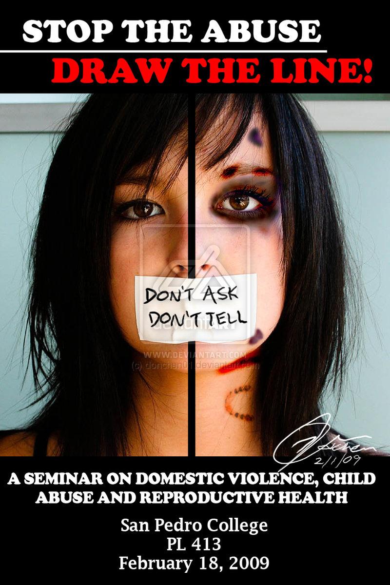 急求一个反对家庭暴力的广告,有什么好的提议