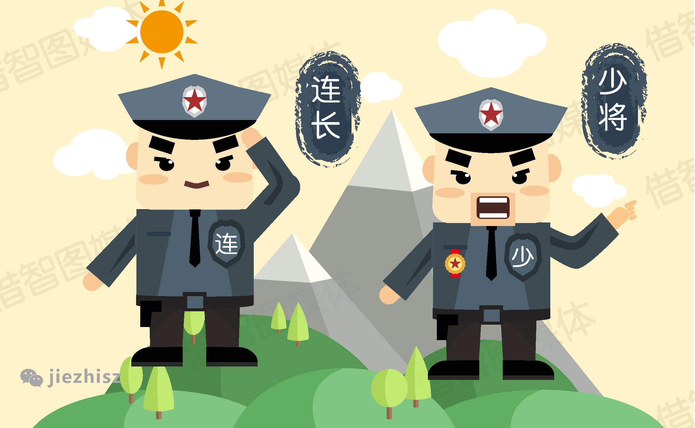 少将连长