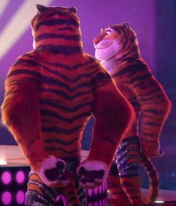有没有人觉得《疯狂动物城》里的老虎很性感?