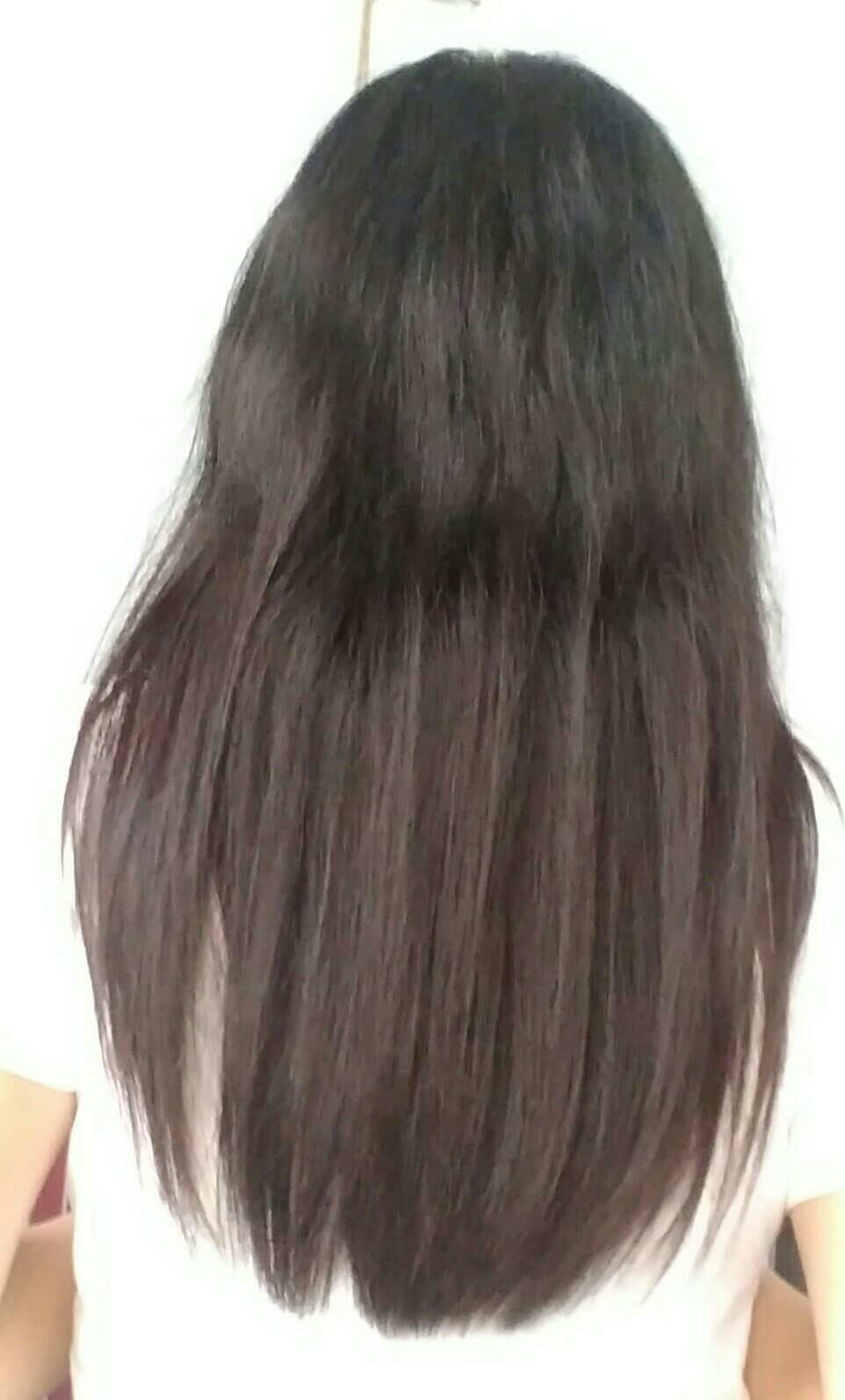 如图,<em>头发拉直</em>一年多了,现在<em>头发</em>经常<em>扎</em>起来,于