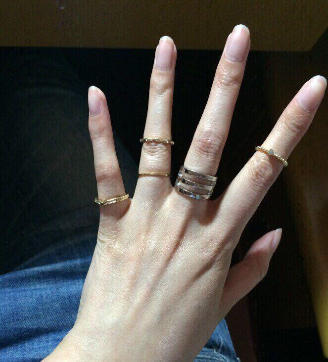 想买尾戒,不过手指比较胖,还买哪种呢? - 绵绵的