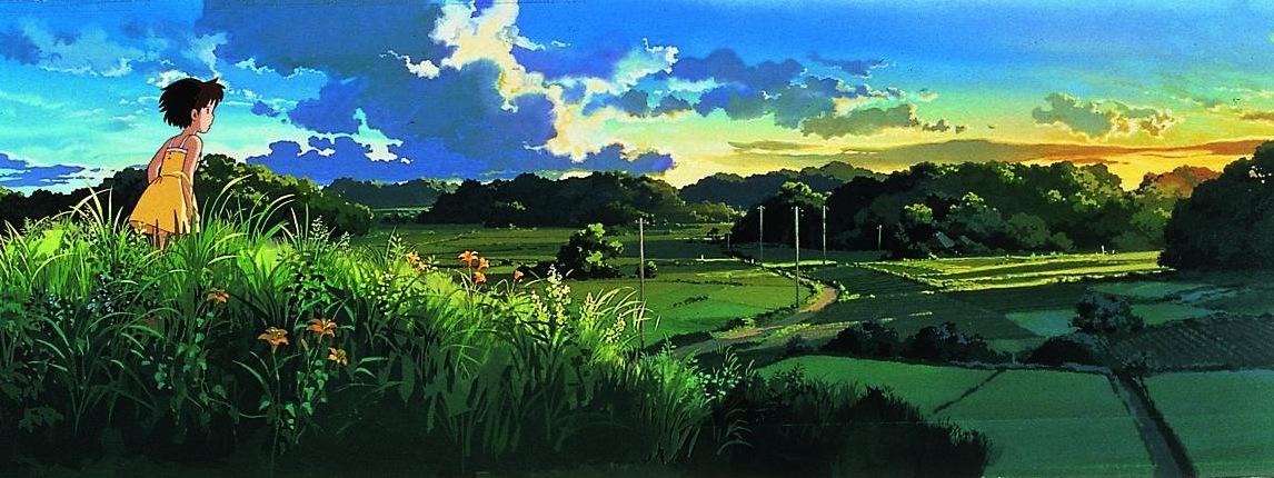 为什么宫崎骏电影的画面只是看着也会有一种淡