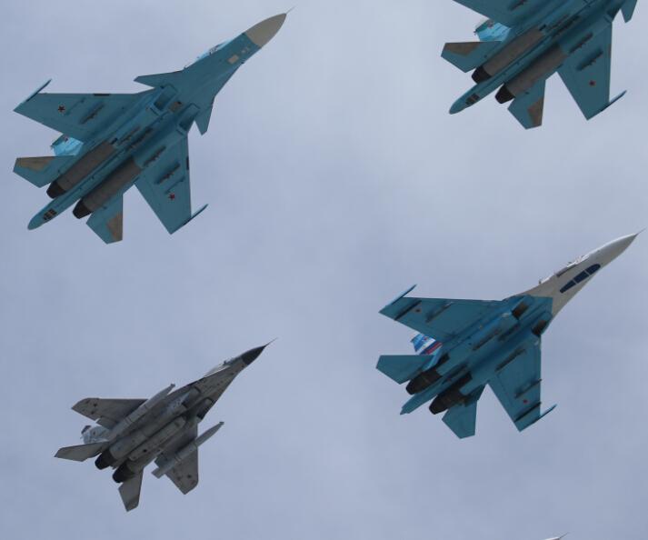 战术航空队的基础机型:苏27,米格29smt和苏34