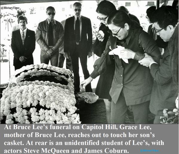 李小龙葬礼