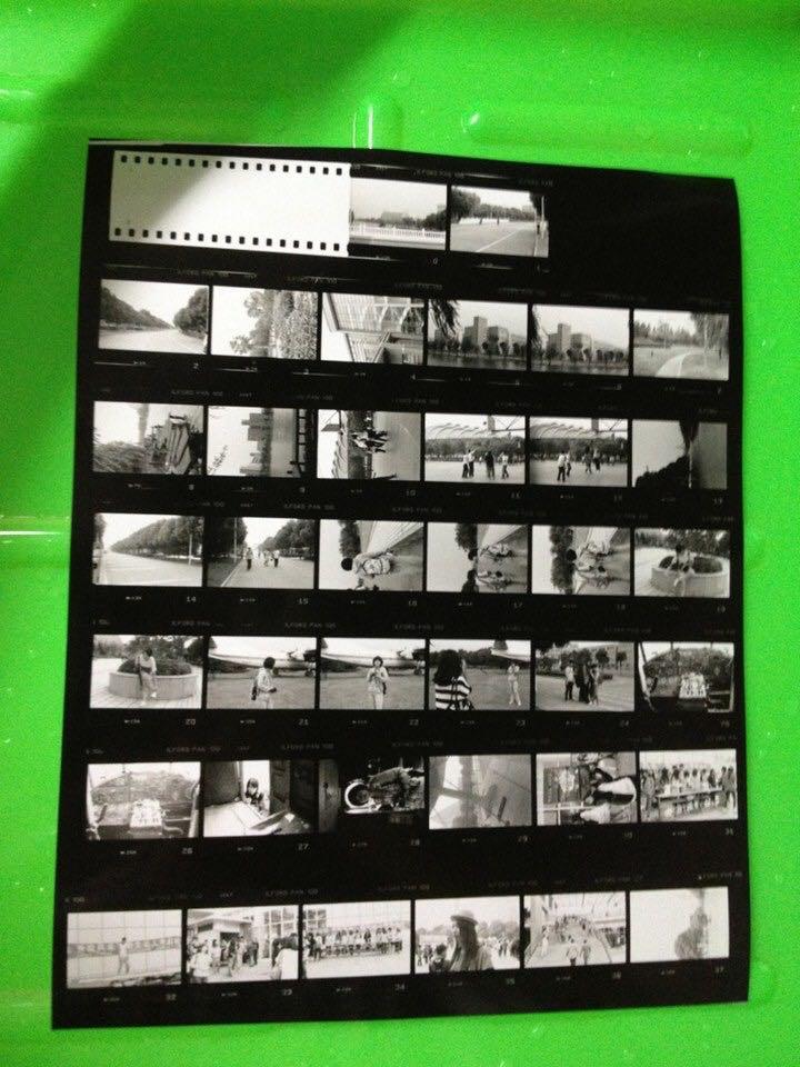 一张胶卷相片是如何冲洗出来的? - 浦英的回答