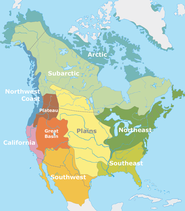 美国本土的原住民(印第安人)部落都有哪些?