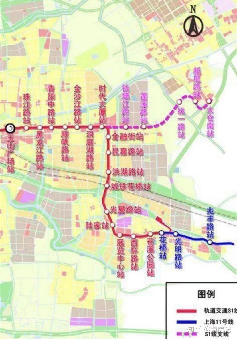 太仓2019年做的s1支线规划图