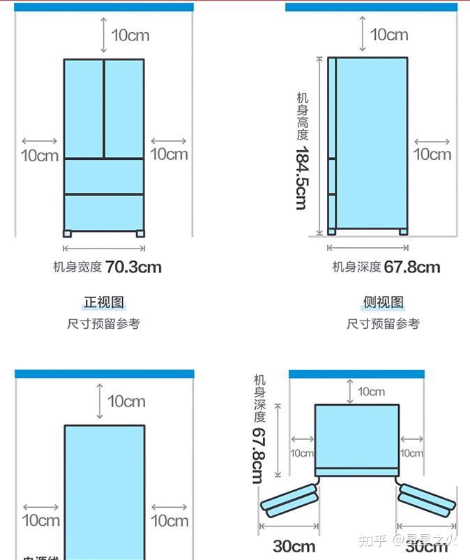 家里冰箱位宽度只有800有哪些宽度合适的高性价比冰箱