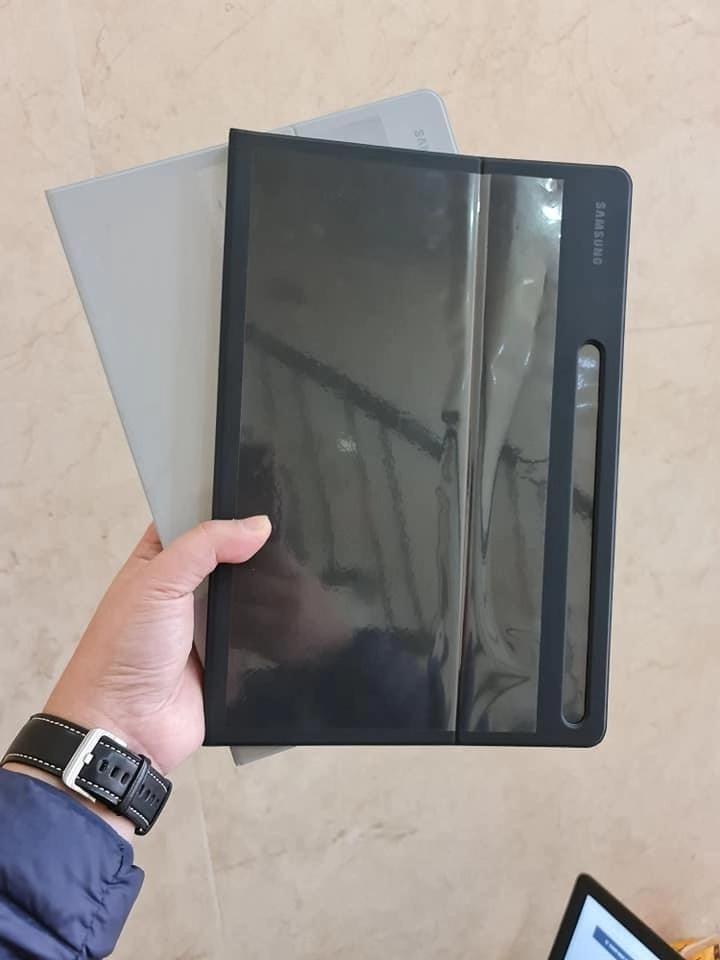 三星galaxy tab s7,三星galaxy tab a8 三星galaxytabs7s7原装灰色皮套图示