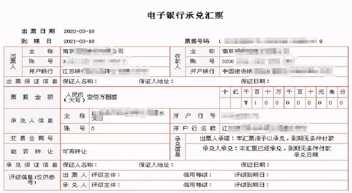 干货电子银行承兑汇票票面信息大揭秘知道的都不简单