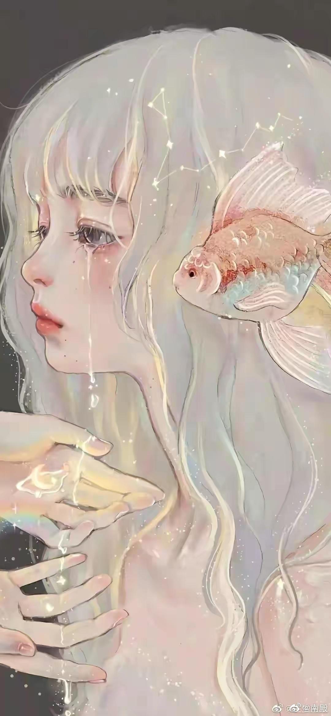有没有漫画风的美女壁纸