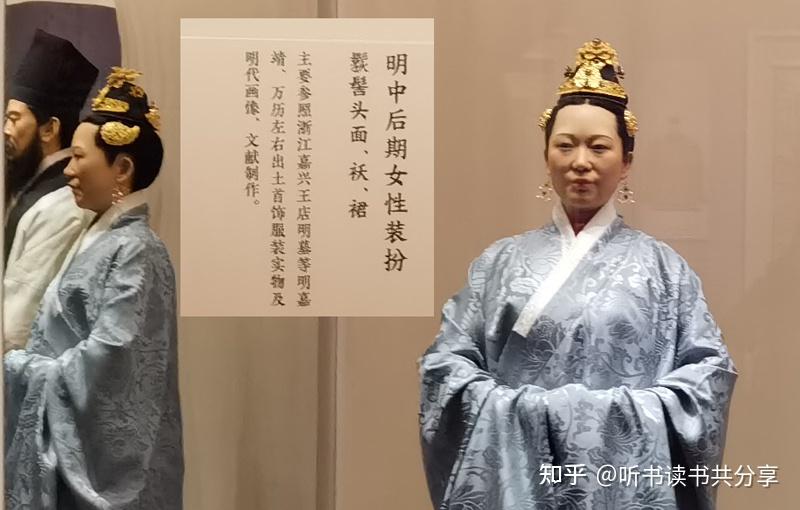 明代美女发髻变化不大,有宋代遗风.