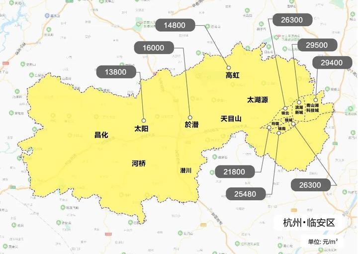 杭州2021年新房限价地图,看准了再买房!