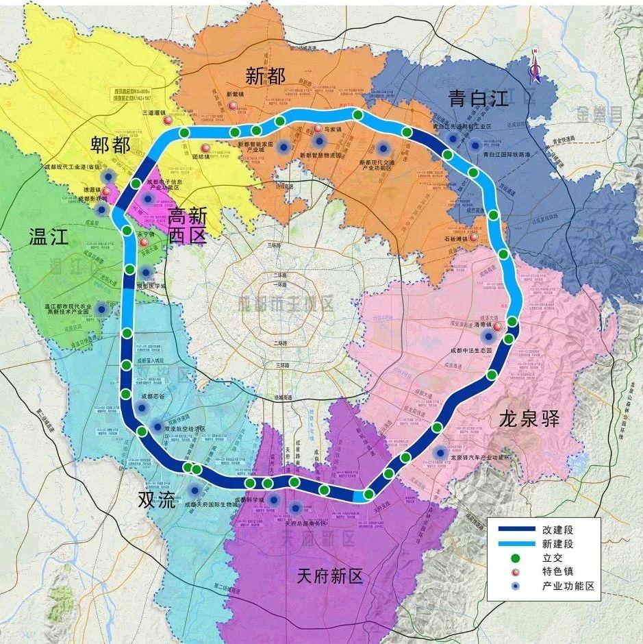 成都五环路建设启动