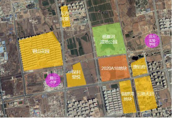 6月17日,邹城北城区杨夏河湿地公园南侧的2020a18地块开拍,我们来看