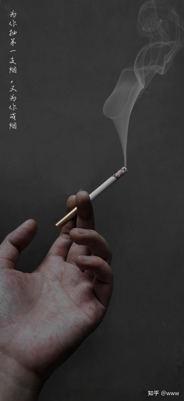 尝了一口烟,真的没啥好吃的,苦且闷.