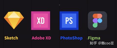 3,ui设计 xd,figma,sketch,ps,ae.