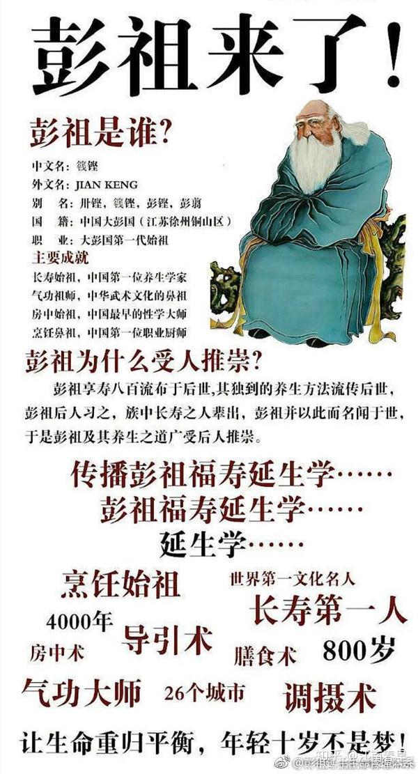 彭祖是谁