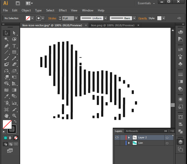 ai立体线条效果?ai线条效果制作教程