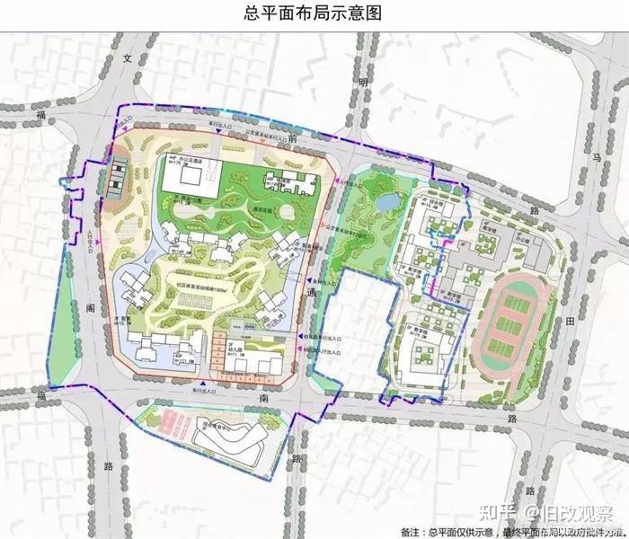 根据总平面布局示意图,该项目由5栋40f-49f的超高层住宅,1栋48层保障