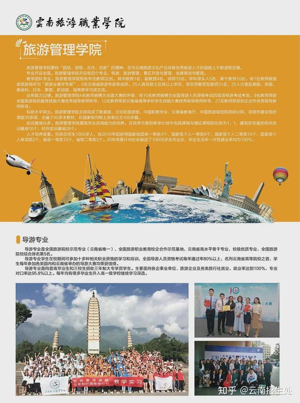 2021年云南旅游职业学院高职单招简章