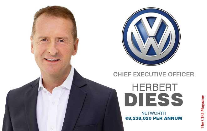 大众集团新能源汽车的ceo舵手herbert diess博士