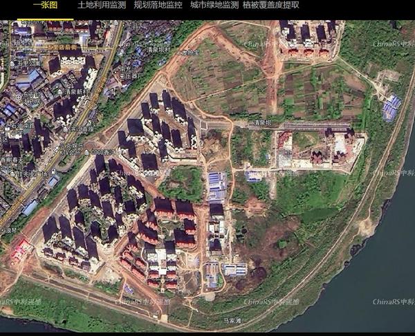四川南充市最新卫星地图分享