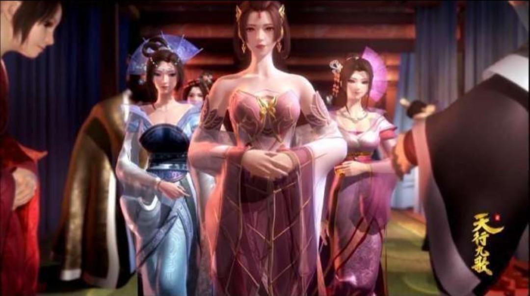秦时明月中的女性角色为什么衣服越来越少