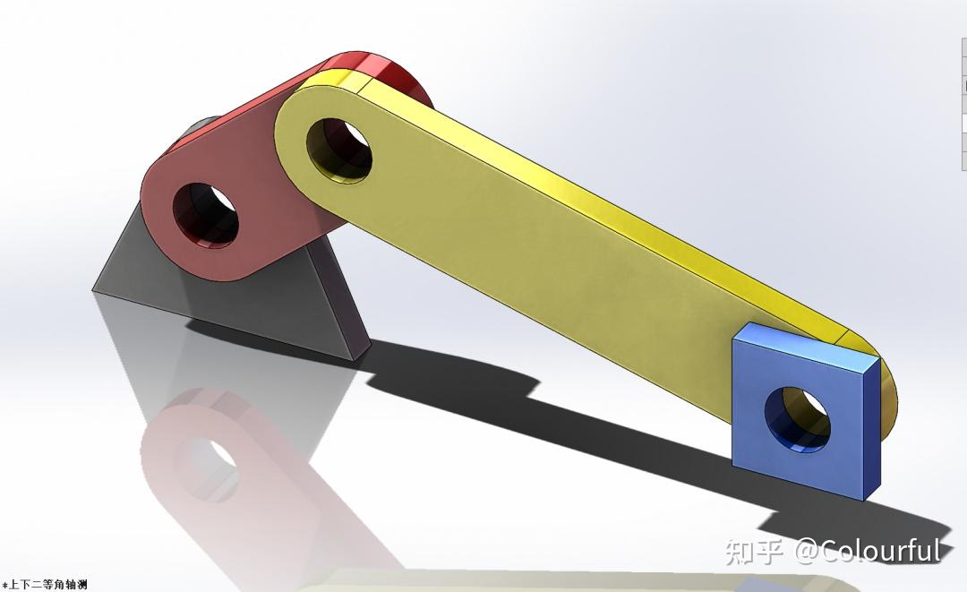 solidworks基础练习 做一个曲柄滑块机构动画 知乎