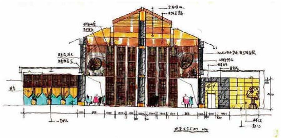 121建筑立面图