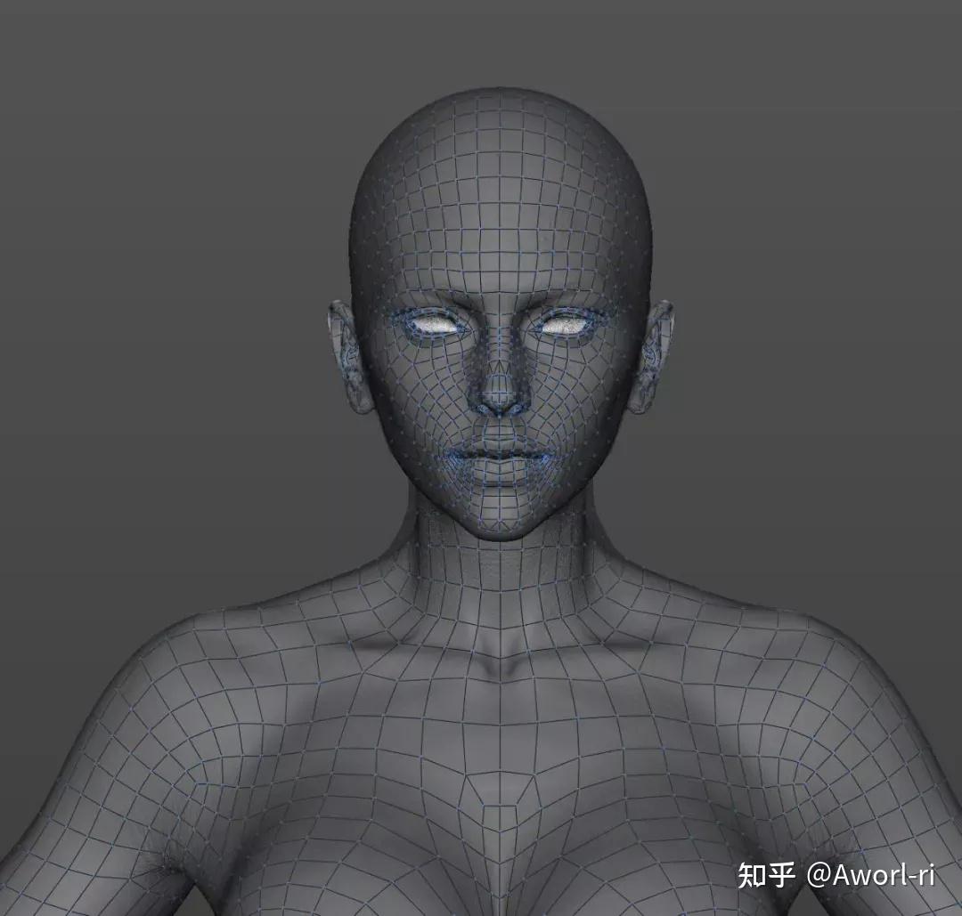 次世代《女战士》角色模型制作分享
