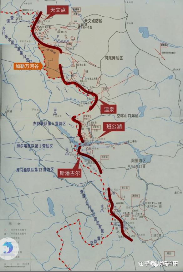 中印西端边界此次对峙在加勒万河谷,班公湖和斯潘古尔湖三处地区