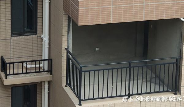 锌钢阳台护栏材料及连接配件