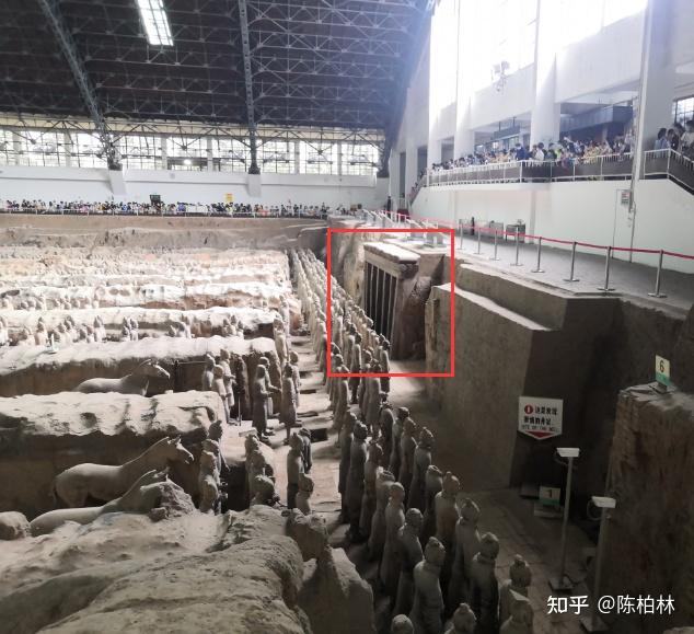 请问秦陵兵马俑一号坑东部坑壁的门洞型建筑究竟是什么形制用途是什么