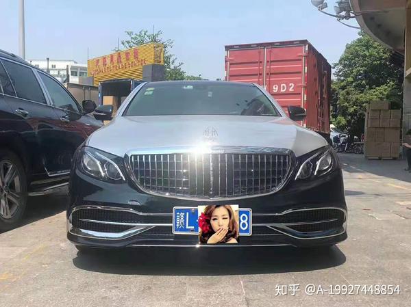 奔驰e级w213改装迈巴赫大包围套件奔驰e200e260e300