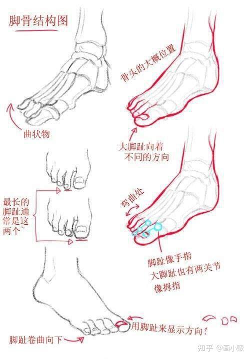 绘画看了肾上腺素飙升的厚涂脚部丝袜教程附上详细教程