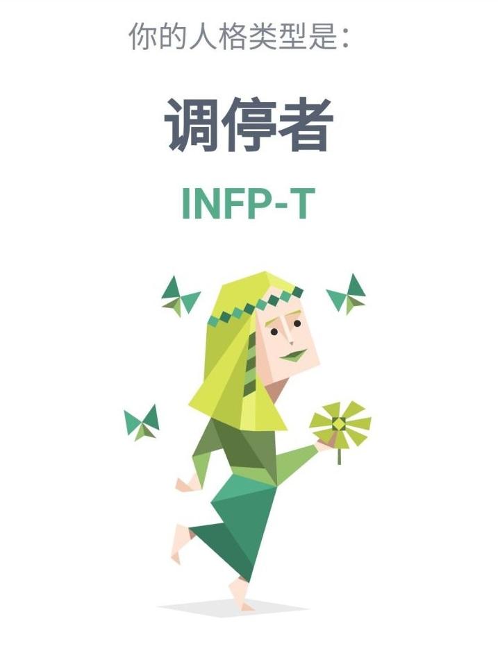 mbti人格理论测评,infp-t