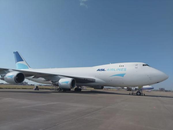 asl公司b747全货机.