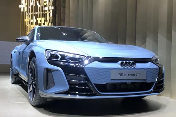 奥迪纯电动E-tron,奥迪e-tron纯电动 2021上海车展探馆:奥迪e-tron gt